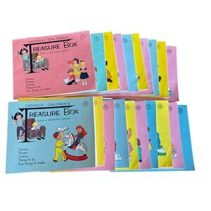 Catholic Childrens Treasure Box Books 1-20 Stories Poems Maryknoll Sisters